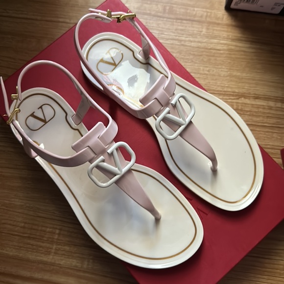 VALENTINO PINK JELLY SANDALS STRAP 36 - Picture 5 of 14